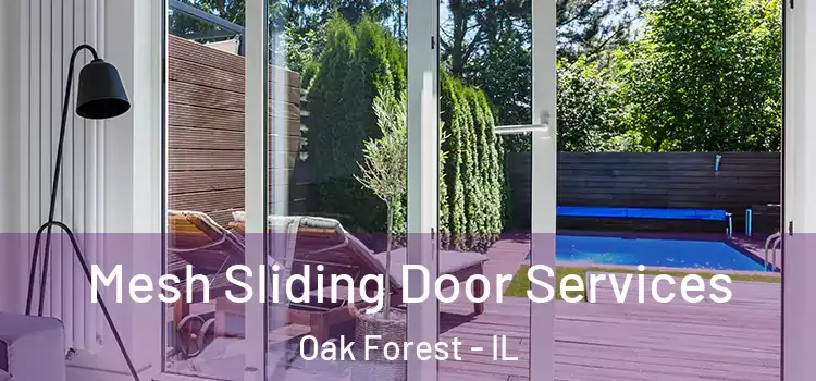Mesh Sliding Door Services Oak Forest - IL