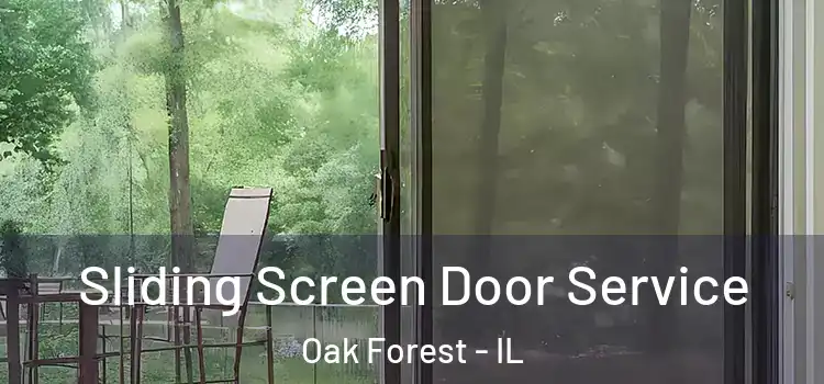 Sliding Screen Door Service Oak Forest - IL
